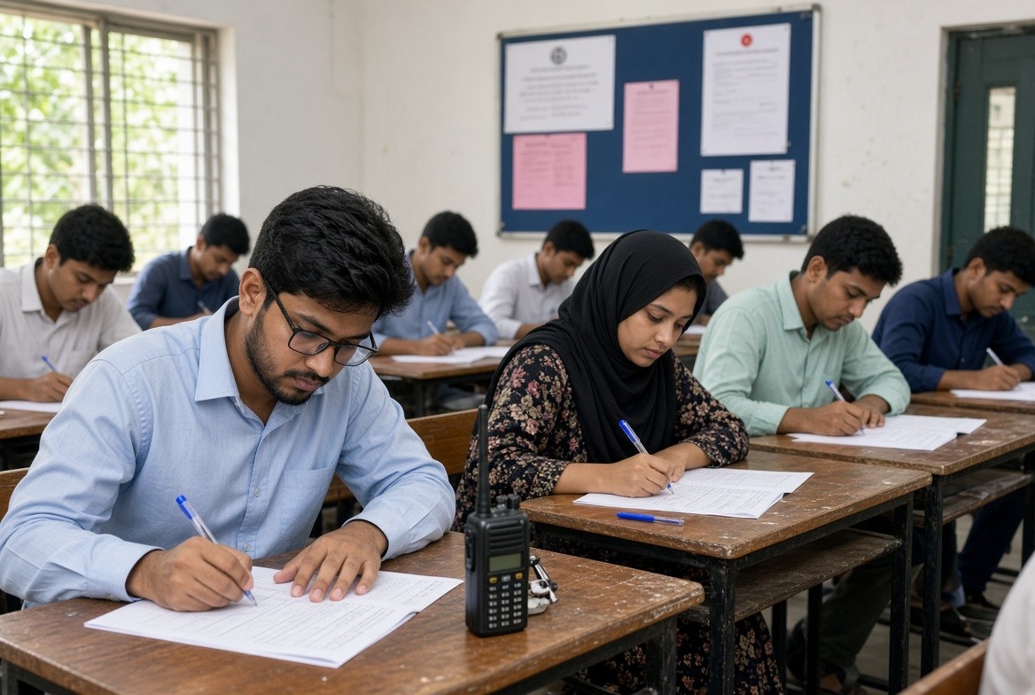 BTRC amateur radio licensing examination in Bangladesh