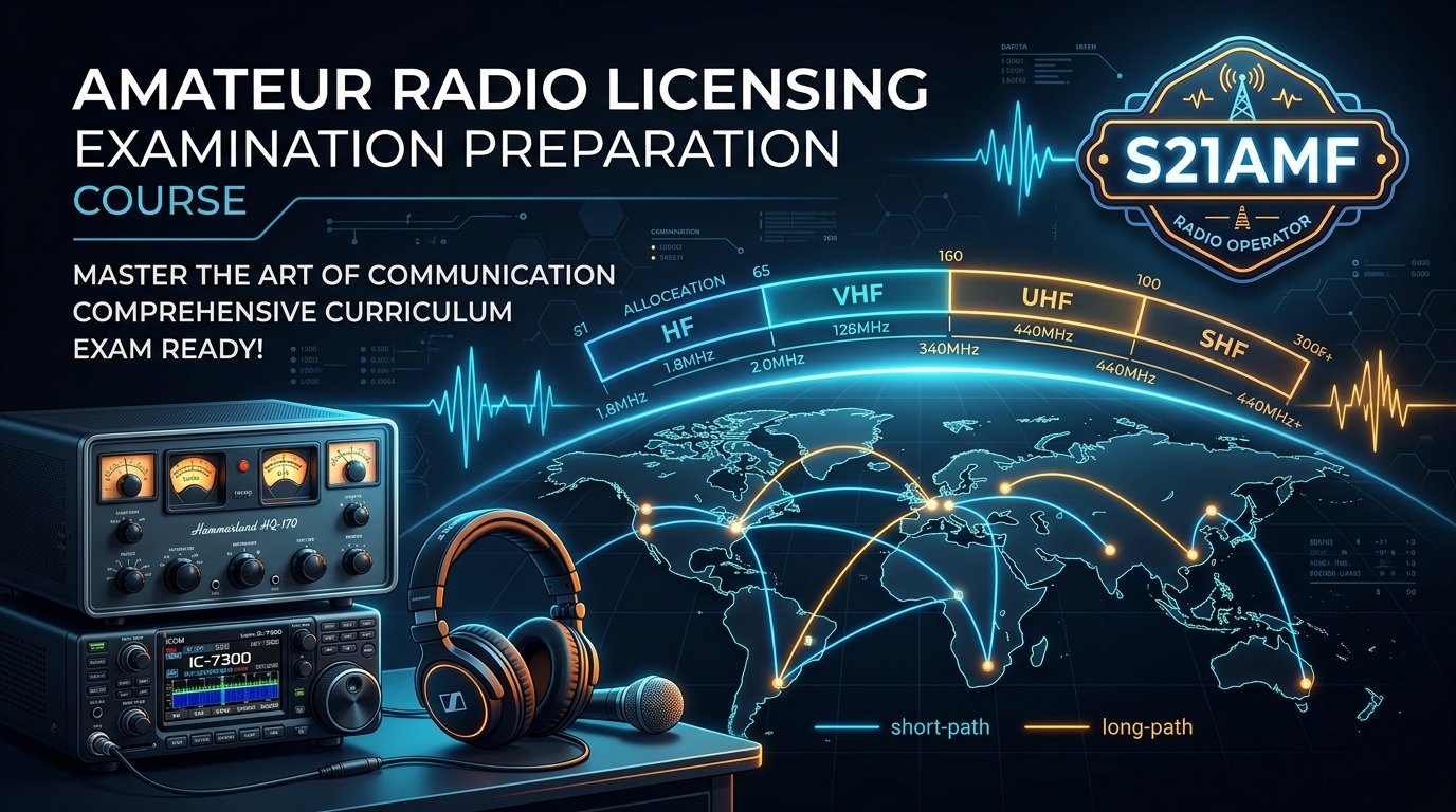 Amateur Radio License Exam Mastery (Novice & General Class)